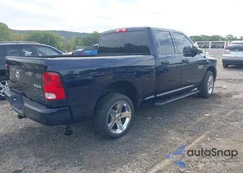 2018 Ram 1500 Express 4X4 6'4 Box from USA, damaged, VIN 1C6RR7FG3JS150725